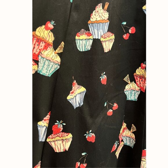 ATTIC SALT - Cupcake and Cherry Midi Dress - with pockets!! - Picture 10 of 11